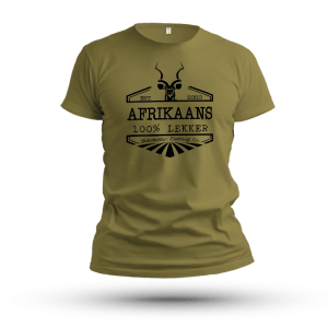 Afrikaans 100% lekker Tee